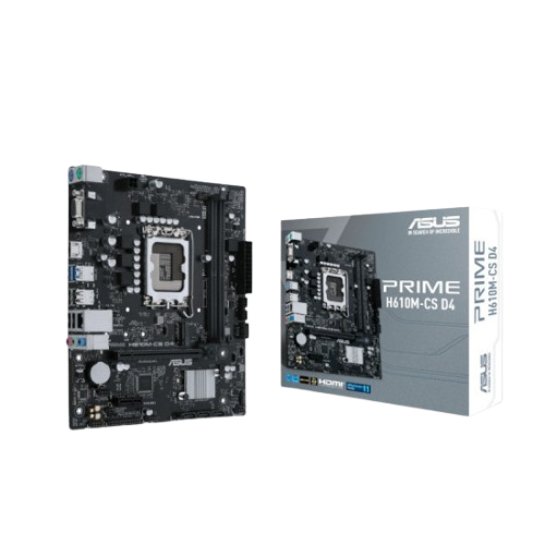 Asus Prime H610M-CS D4 Motherboard, Socket- LGA1700